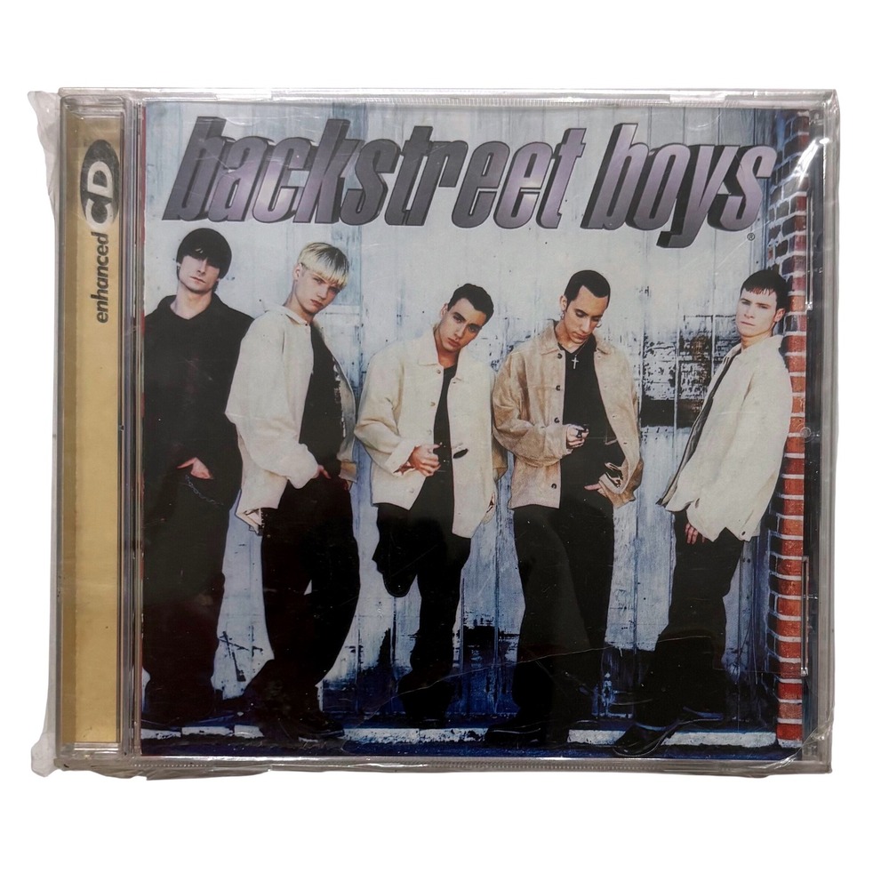 Backstreet Boys Self-Titled Debut Album Enhanced CD 1997 Jive Records Sealed